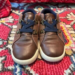 Carters faux leather sneaker 9T